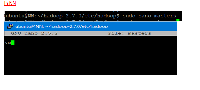 Multinode Hadoop cluster setup