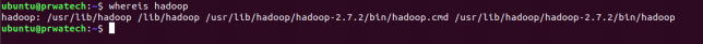hadoop linux commands