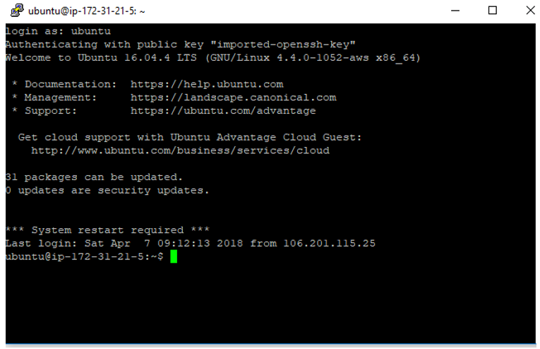 Apache Hadoop Installation on AWS