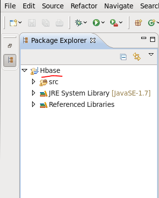 Hbase configuration using Eclipse