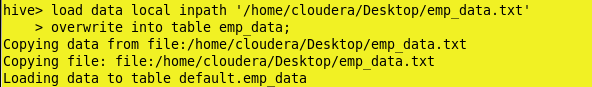 Hadoop Hive Partition with Examples