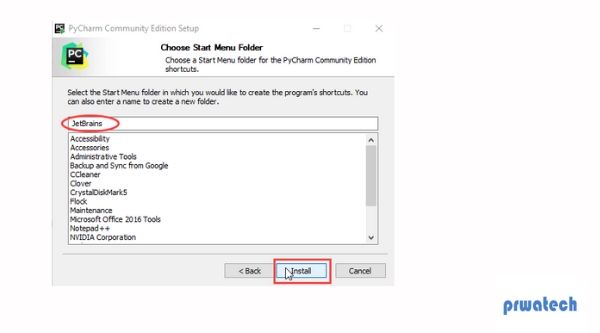 Pycharm IDE for Python Installation - STEP5