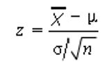 z- score formula