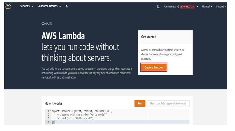 Get Started with AWS Lambda