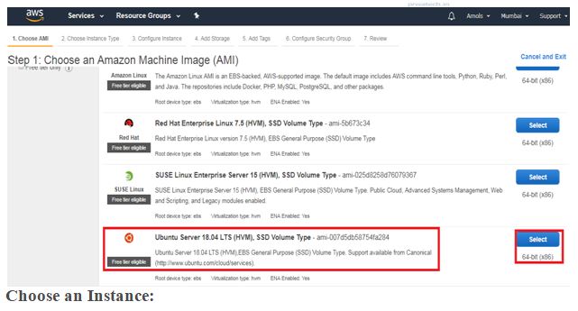 Steps To Launch An Amazon EC2 Instance