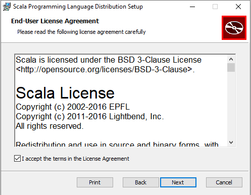 scala license