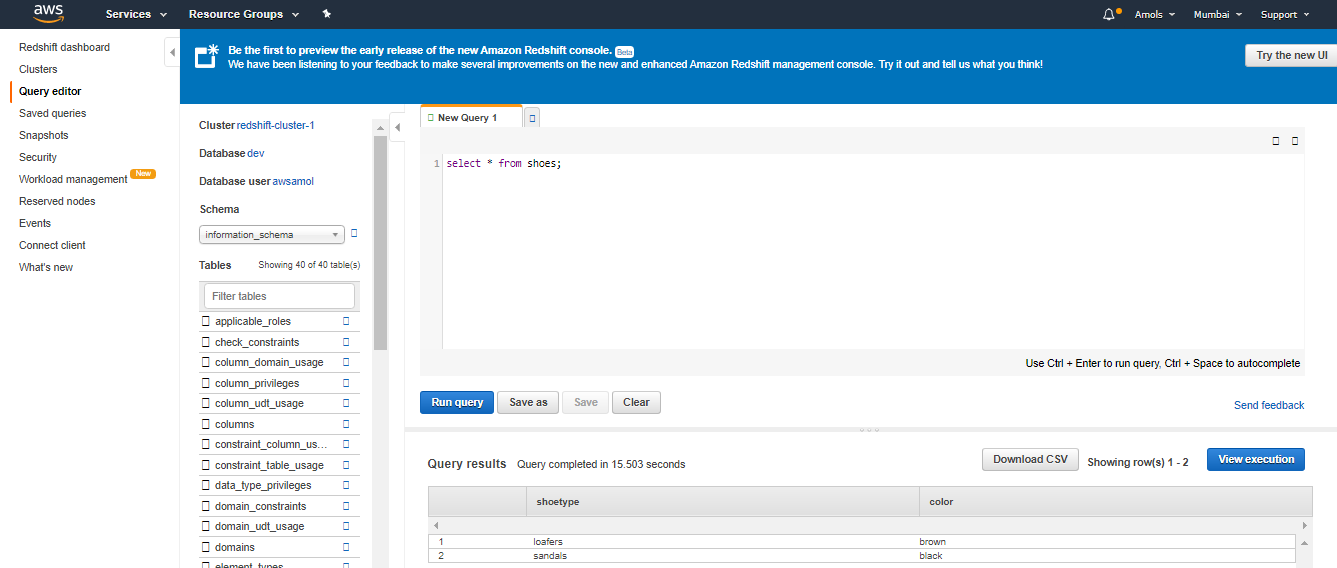 Getting Started With Amazon Redshift- Prwatech Bangalore