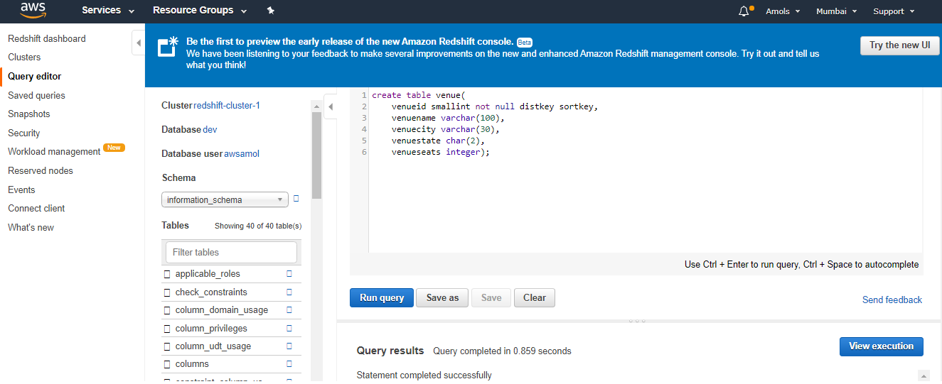 Getting Started With Amazon Redshift Prwatech Bangalore
