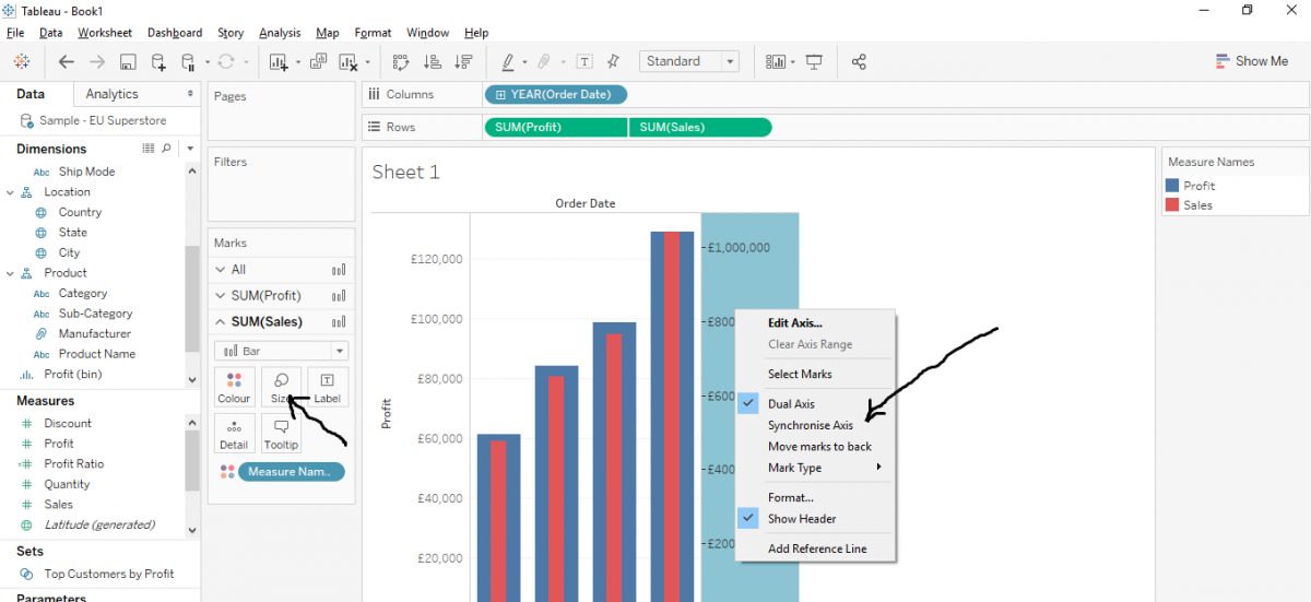 Tableau Bar Chart Tutorial | Types of Bar Charts in Tableau