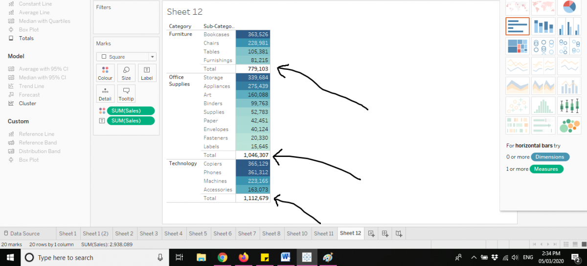 Tableau Text Table Tutorial How to Create Text Table in Tableau