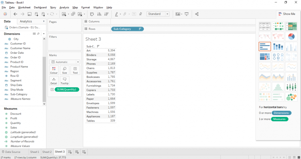 Tableau Step by step implementation 10