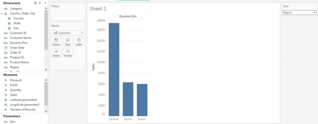 Parameters Step by step implementation 11