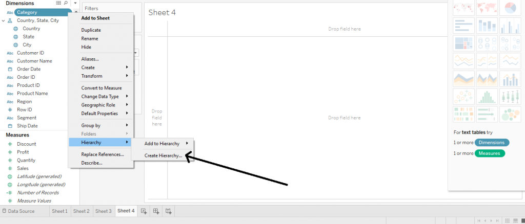 Tableau Step by step implementation 11