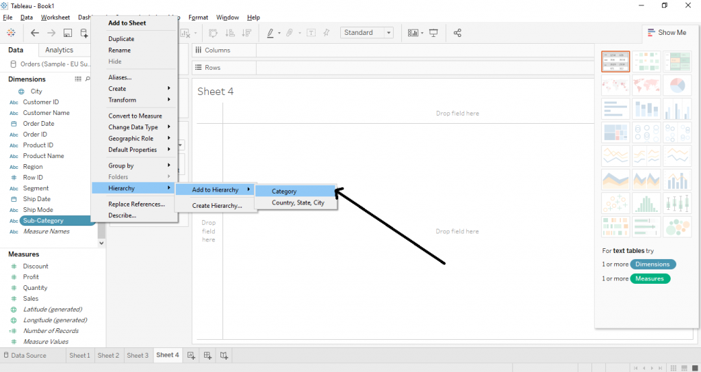 Tableau Step by step implementation 12