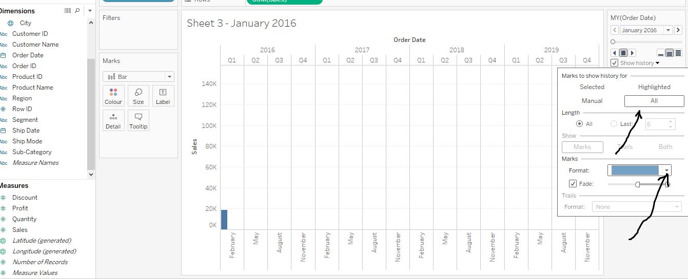 How to create a Motion Chart in Tableau Prwatech