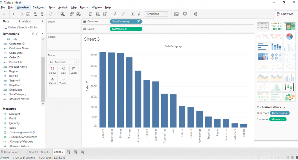 Tableau Step by step implementation 6