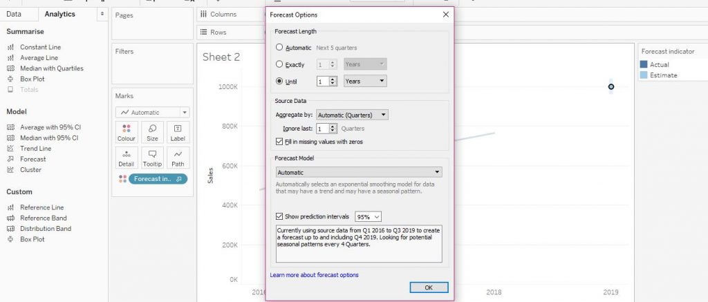 Forecasting Step by step implementation 6