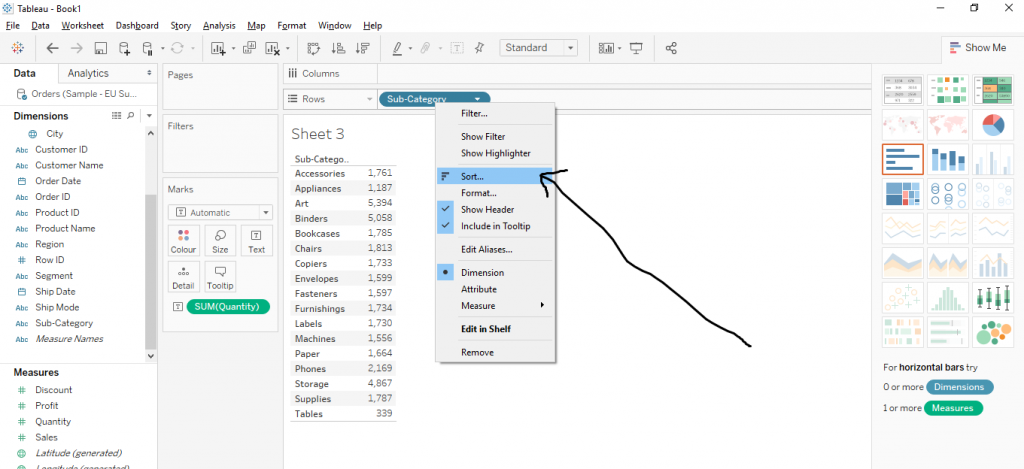 tableau Step by step implementation 7