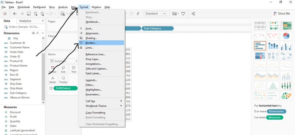 Formatting Step by step implementation 7