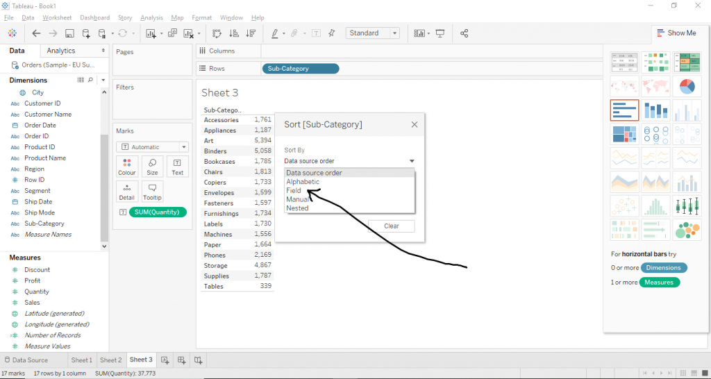 Tableau Step by step implementation 8