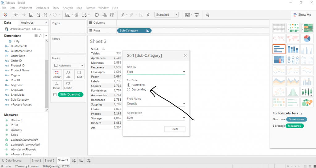 Tableau Step by step implementation 9