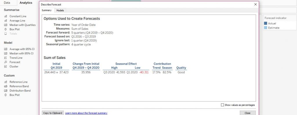 Forecasting Step by step implementation 9