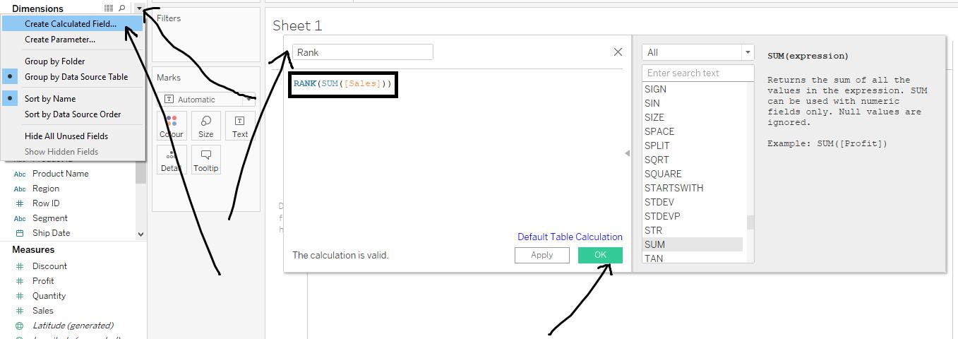 How to create a Bump Chart in Tableau - Prwatech