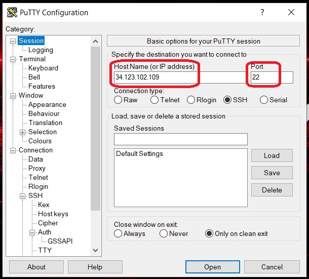 svn ssh with save putty session