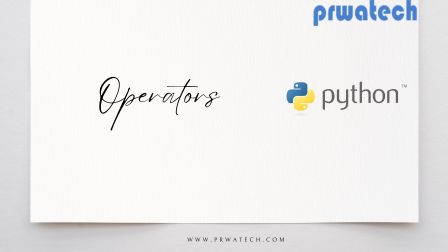 PYTHON OPERATORS